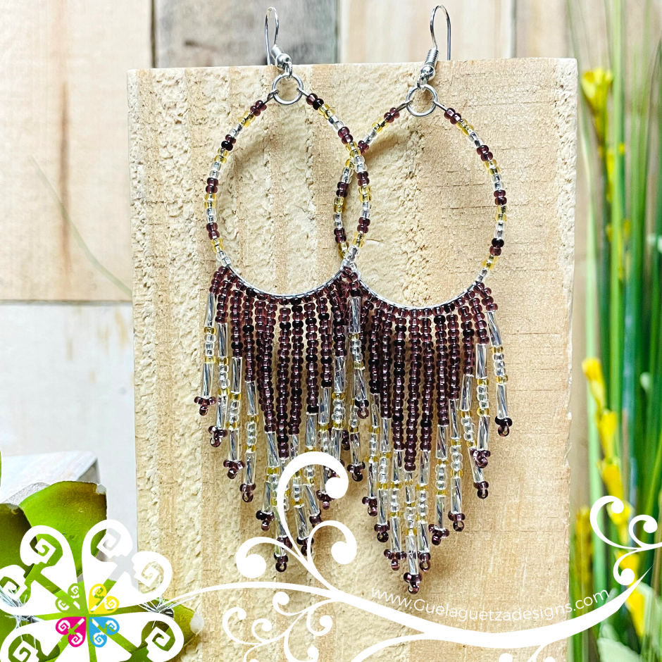 Arracada Loops Earrings - Beaded Earrings