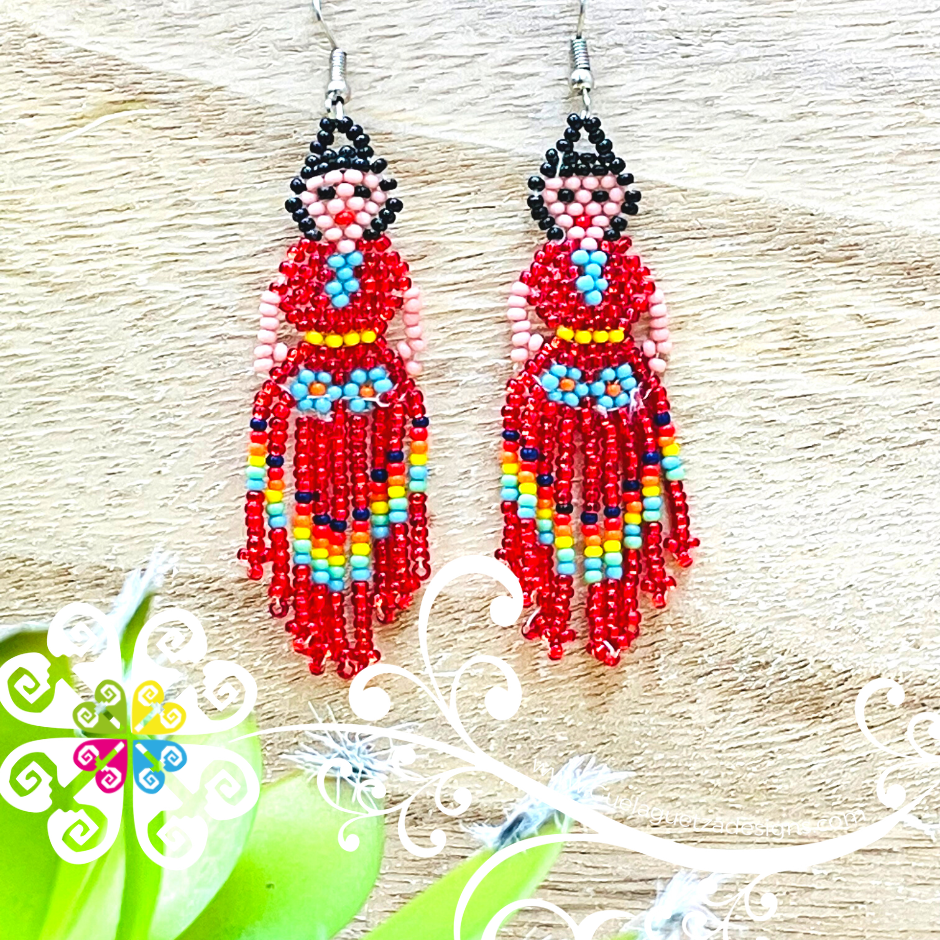 Muneca Doll - Beaded Earrings