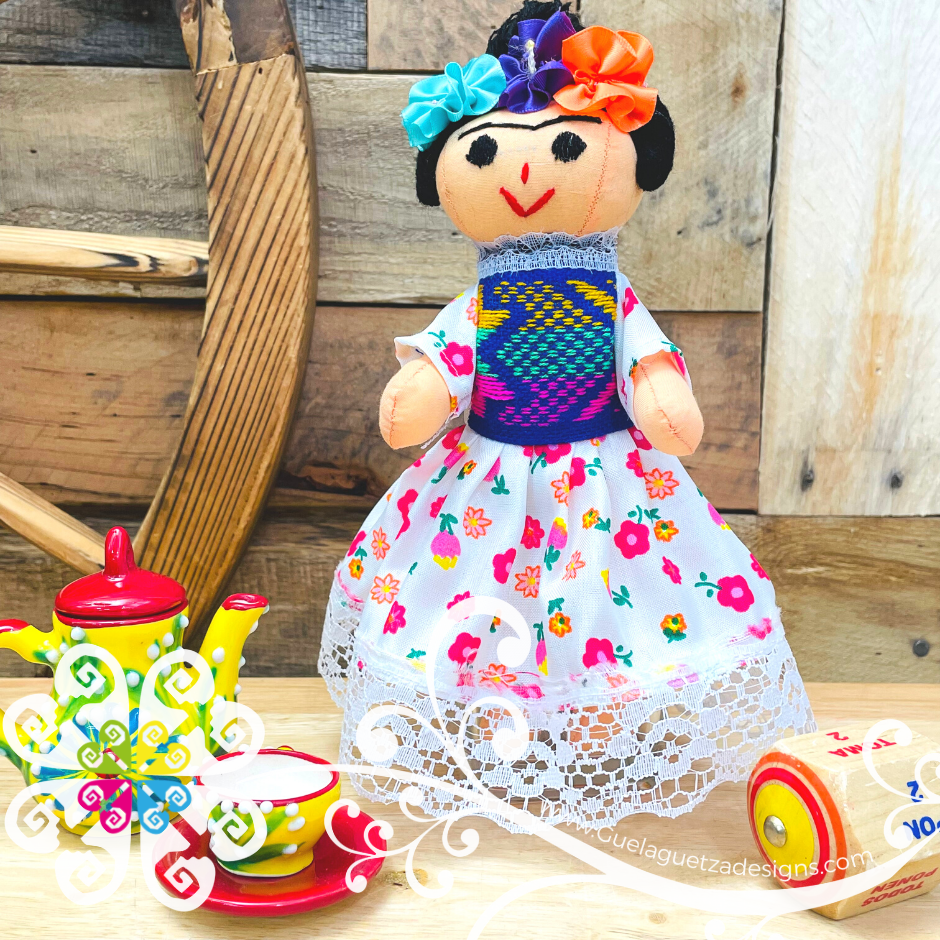 Small Mexican Frida Doll - Sencilla