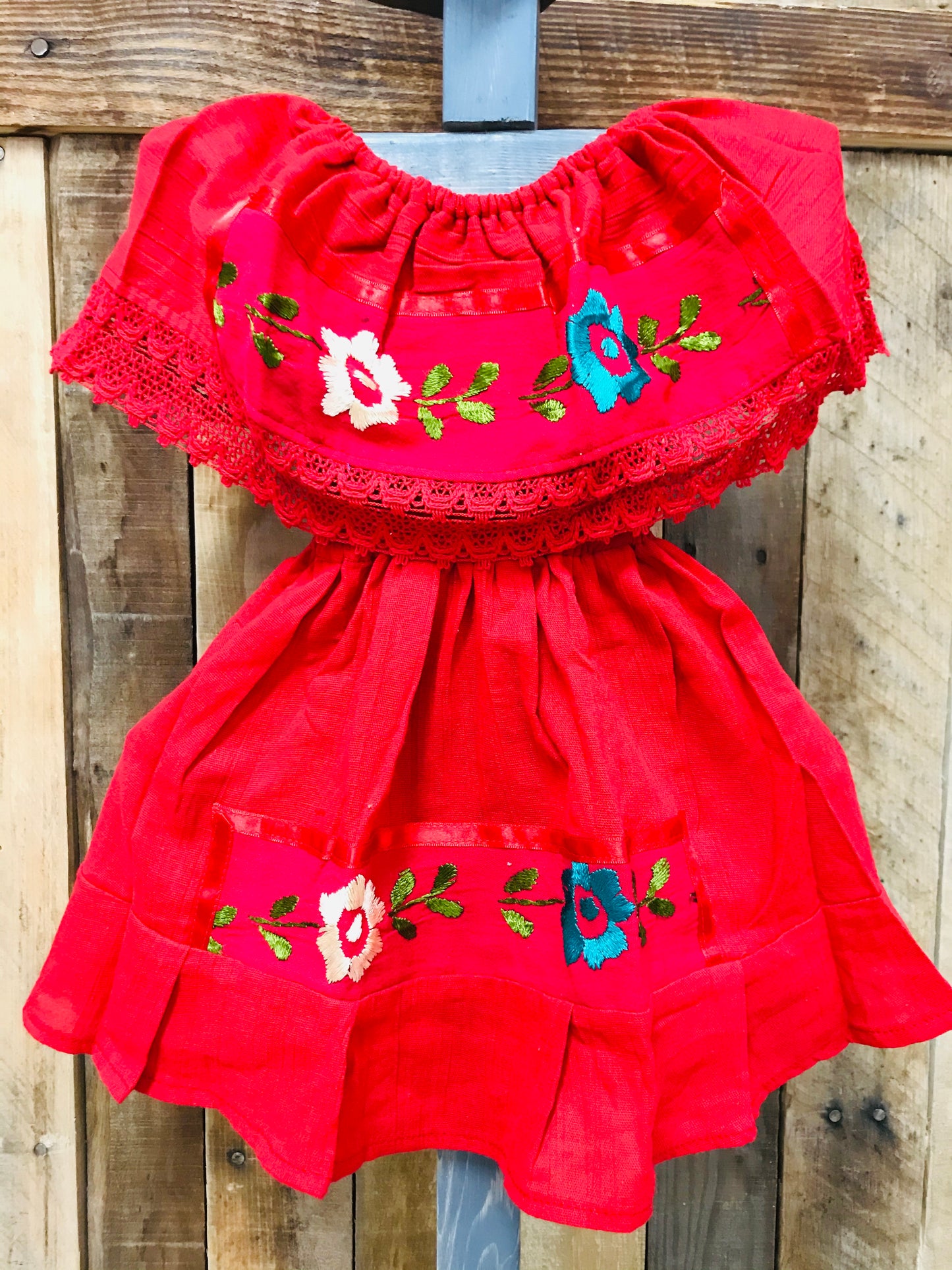 Aro Embroider Campesino Children Dress