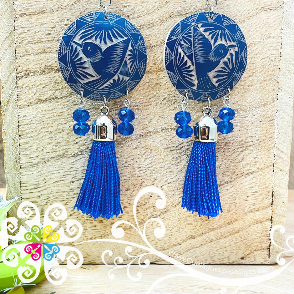 Jicara Earrings with Tassels