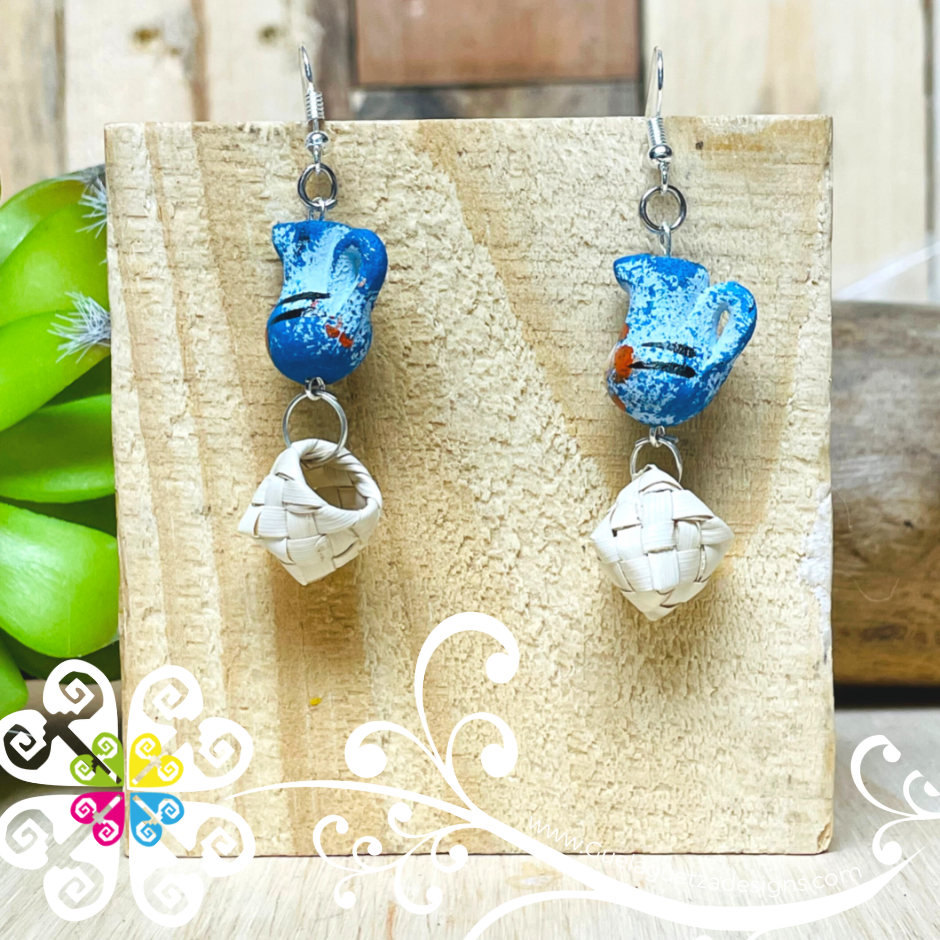 Jarra with Tenate - Cocinita Clay Earrings