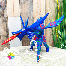 Medium Dragon Alebrije- Handcarve Wood Decoration Figure