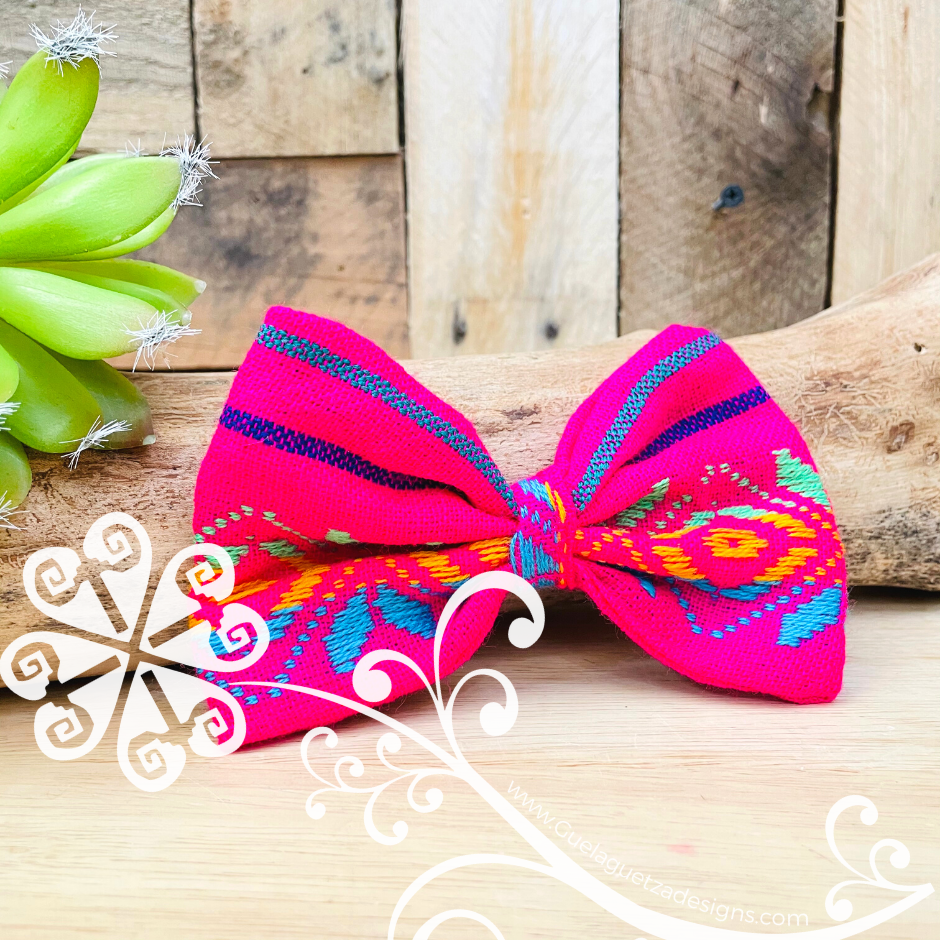 Cambray Hair Bow Clips