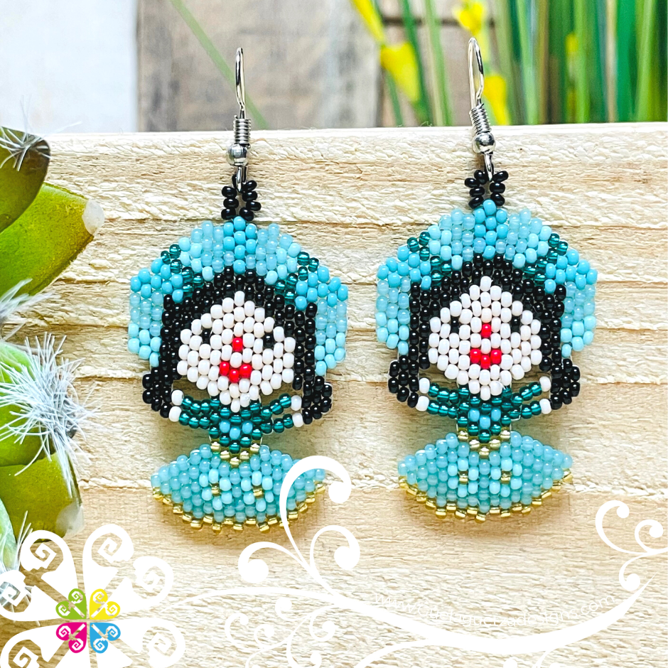 Otomi Doll - Beaded Earrings