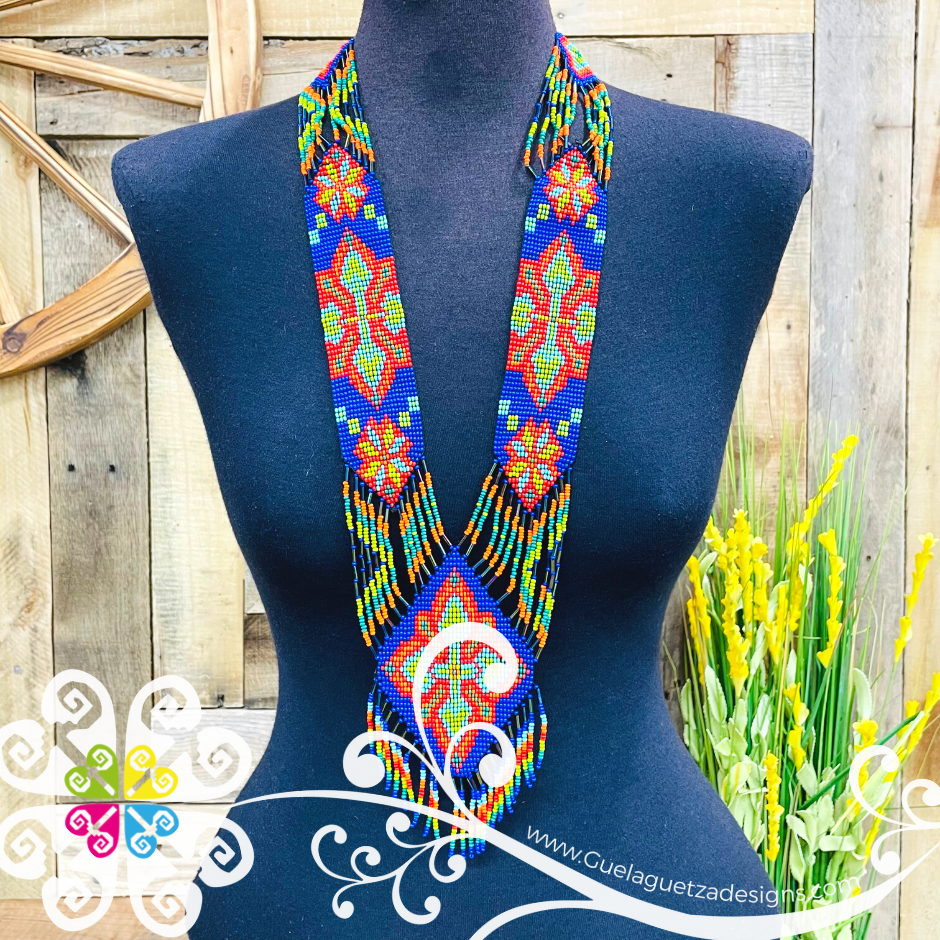 Long Mariana Beaded Necklace