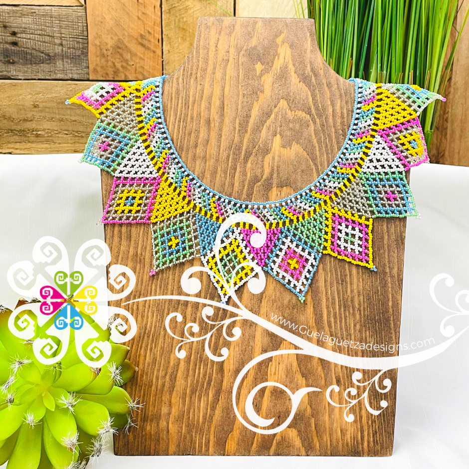 Beaded Rhombus Necklace