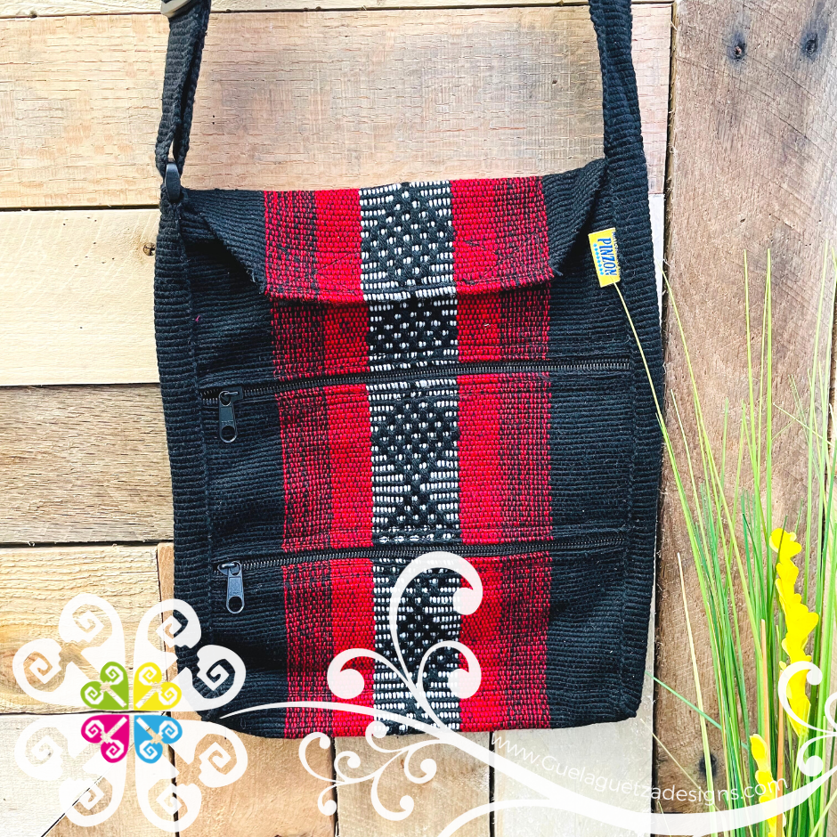 Crossover Morral with Two Zippers