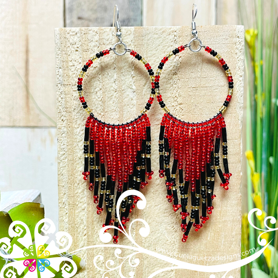 Arracada Loops Earrings - Beaded Earrings