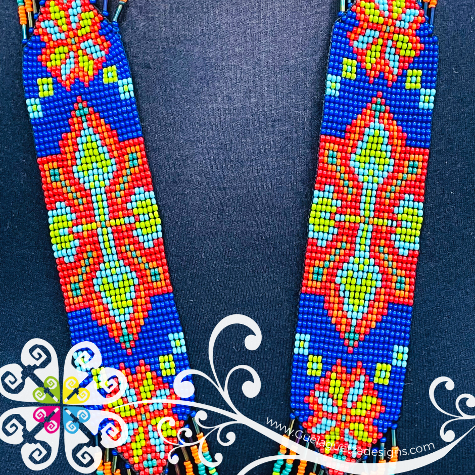 Long Mariana Beaded Necklace