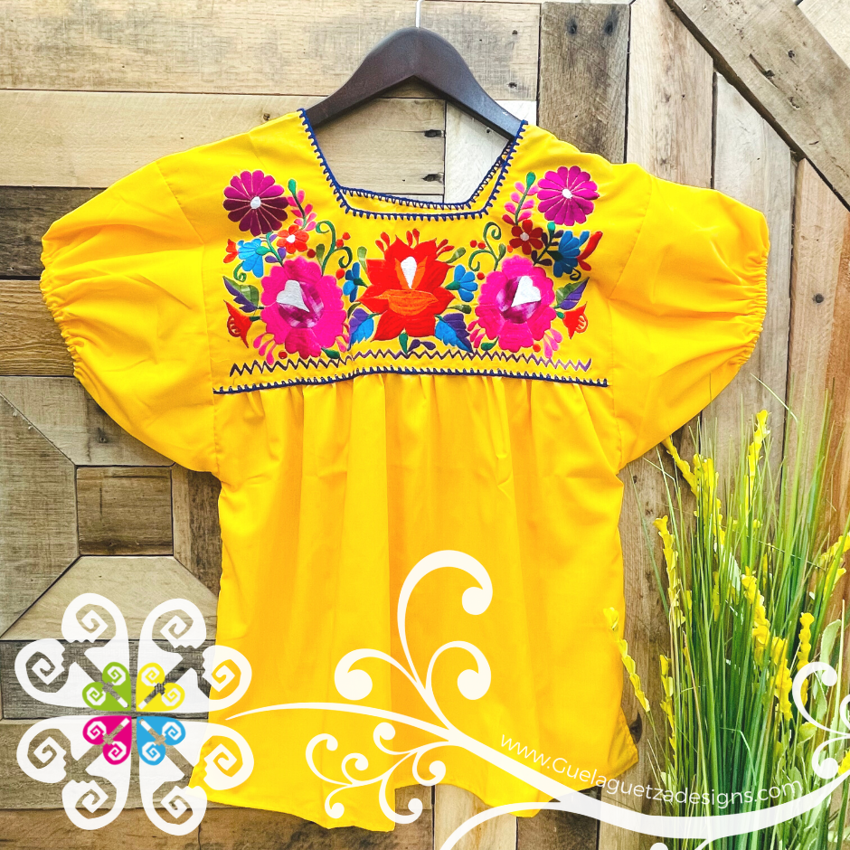 Tehuacan Embroider Top