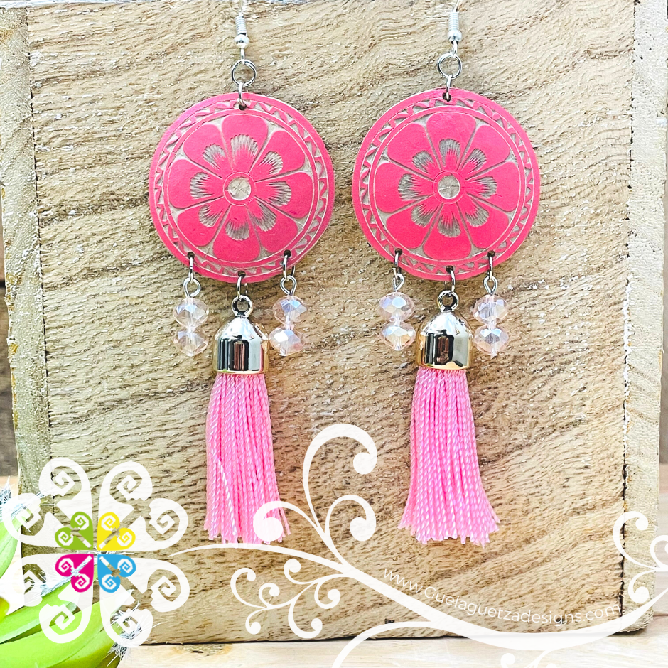 Jicara Earrings with Tassels