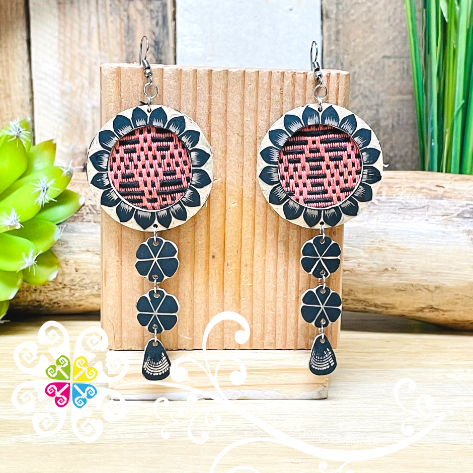 Jicara Petals Artisan Earrings - Earrings