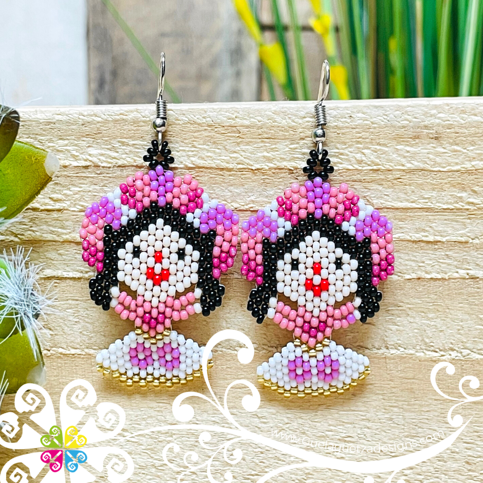 Otomi Doll - Beaded Earrings