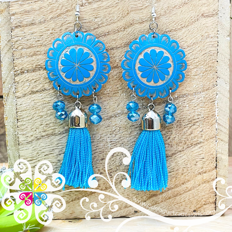 Jicara Earrings with Tassels