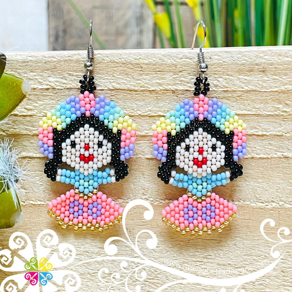 Otomi Doll - Beaded Earrings