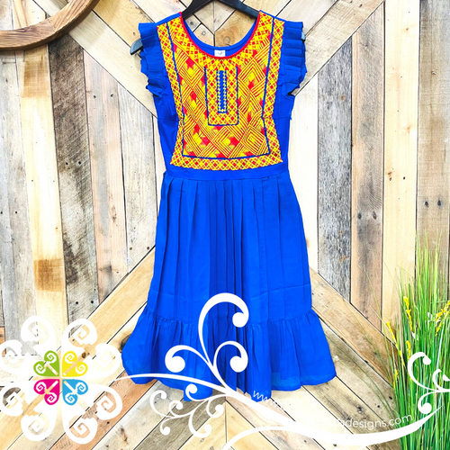 Medium Tehuana Linda - Women Party Dress