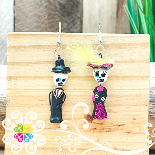 Bailerines - Calaverita Clay Earrings