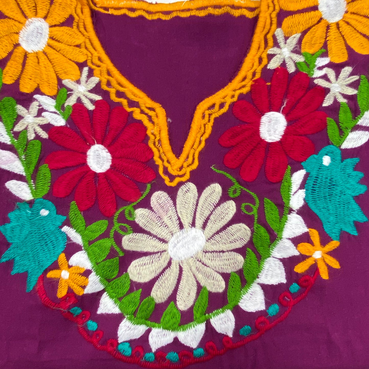 Chiapas Embroider Top