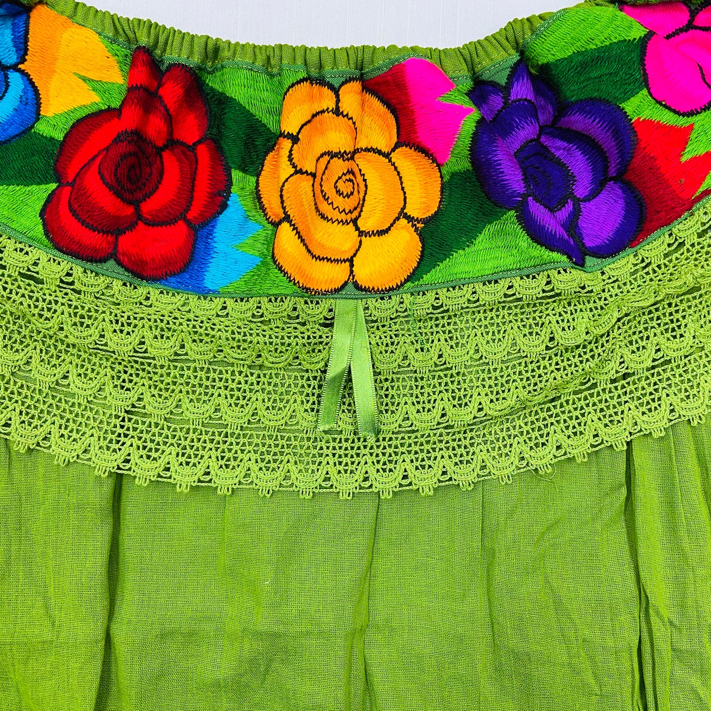 Chiapas Campesina Embroider Women Top