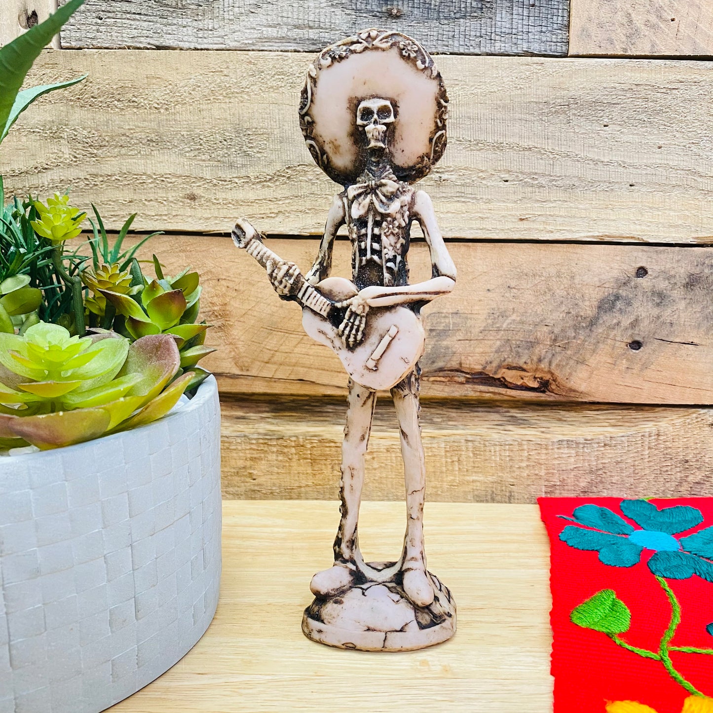 Medium Catrin Mariachi  - Day of the Dead Decoration Resin Statue