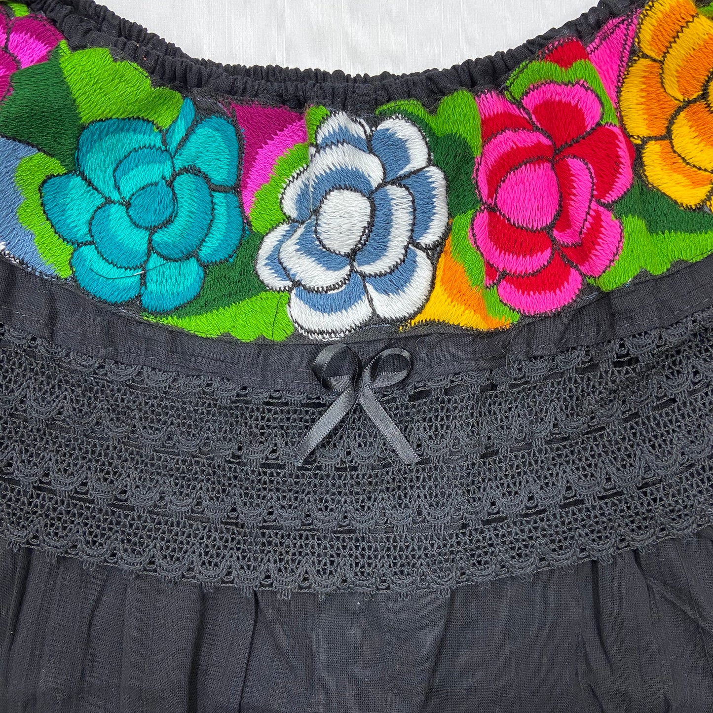 Chiapas Campesina Embroider Women Top