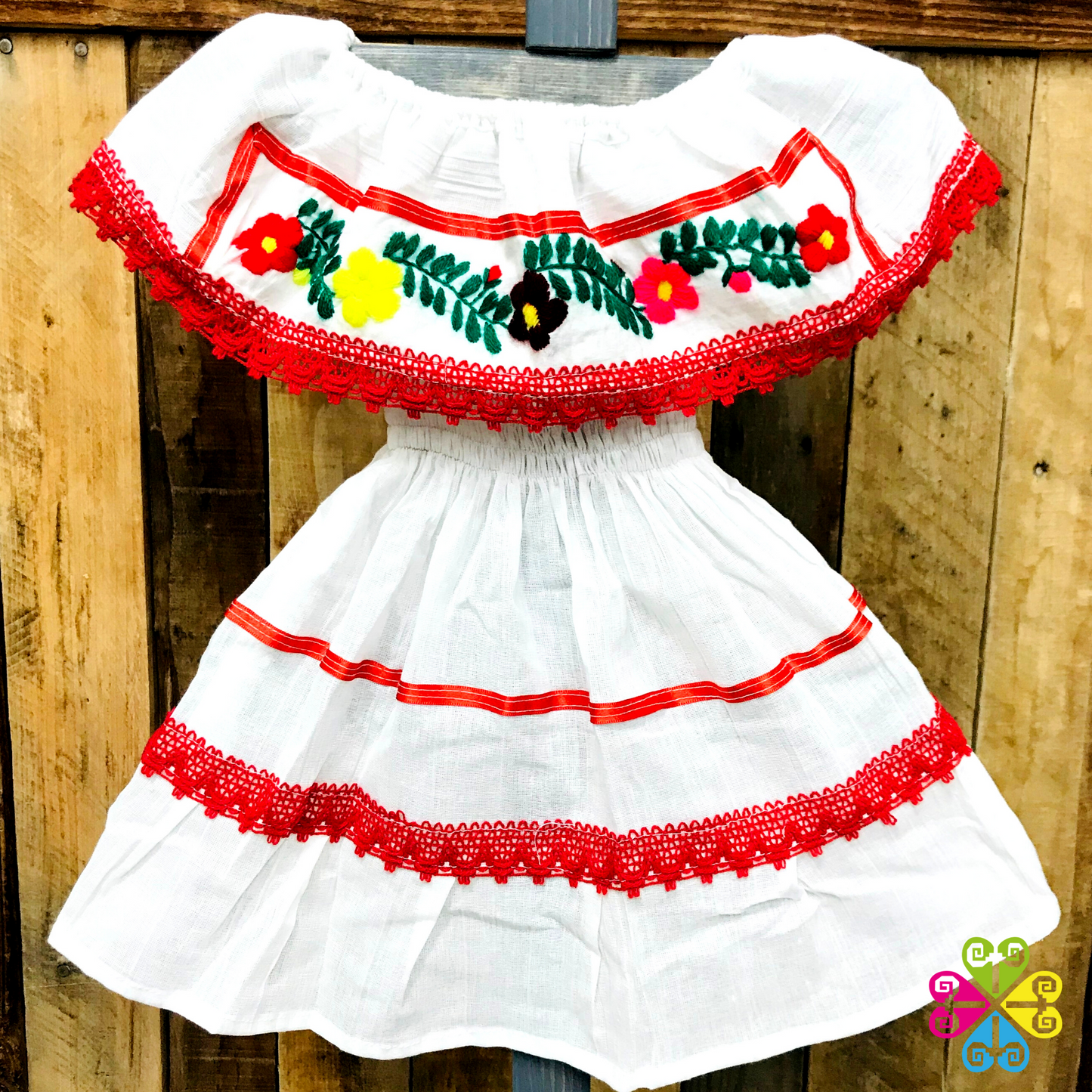 Estambre Campesino Children Dress