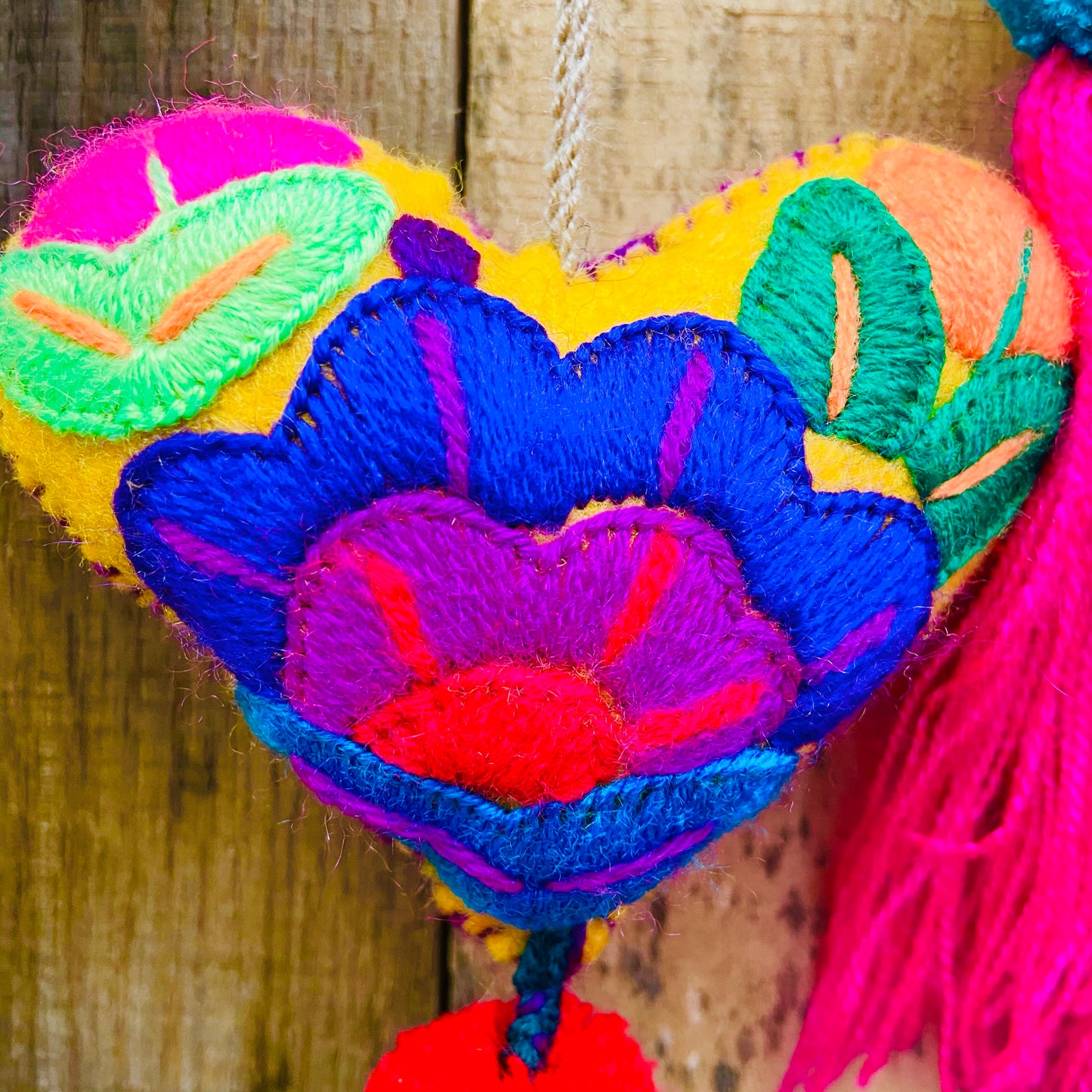 Heart Pom Pom Ornament Box