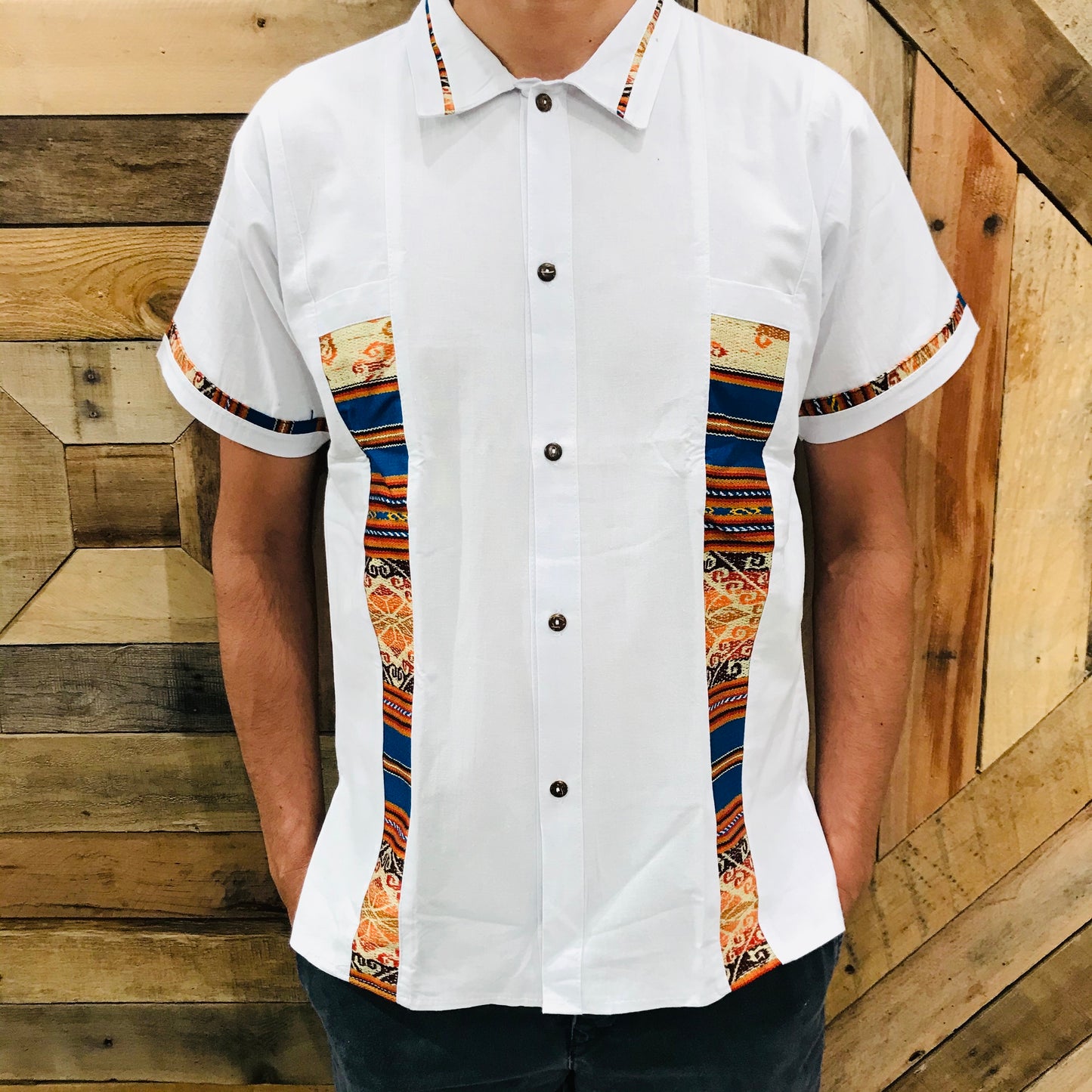 Men Coralillo Shirt- Double Lines