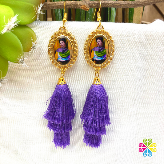 Medium Frida Artisan Earrings