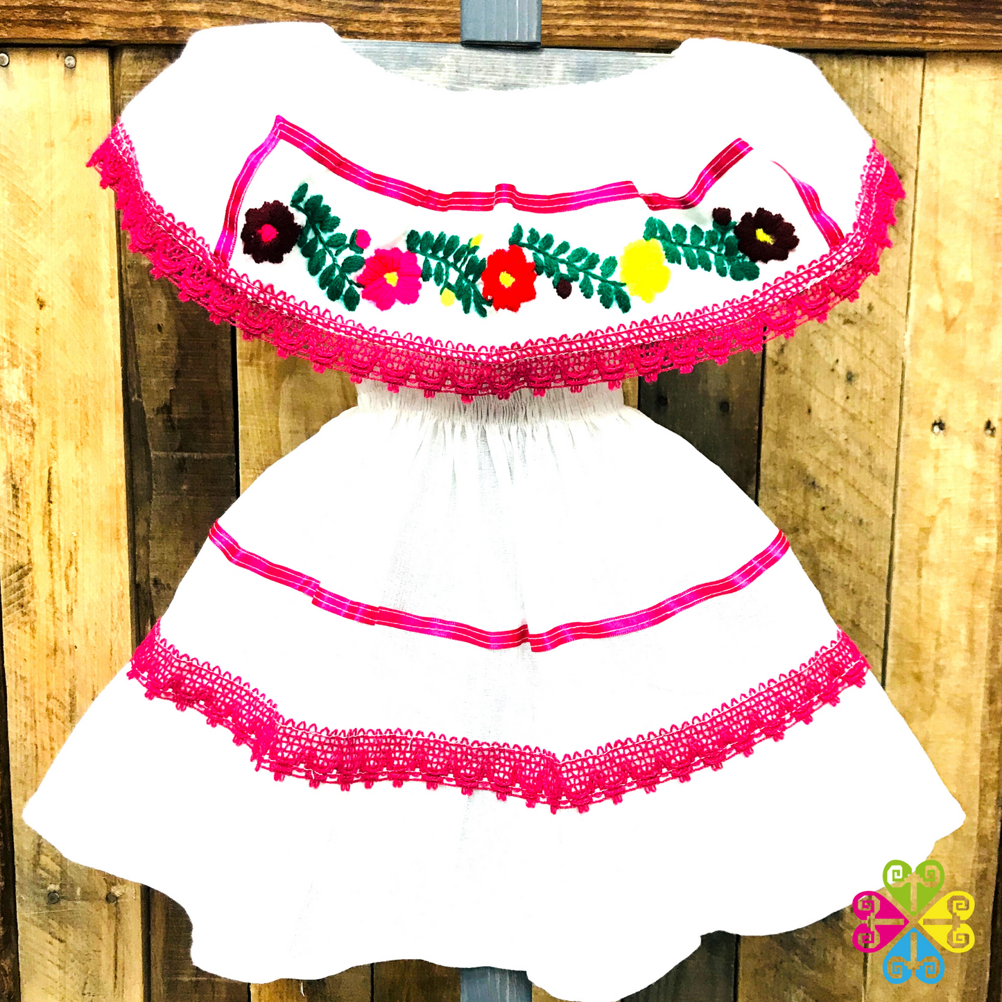 Estambre Campesino Children Dress