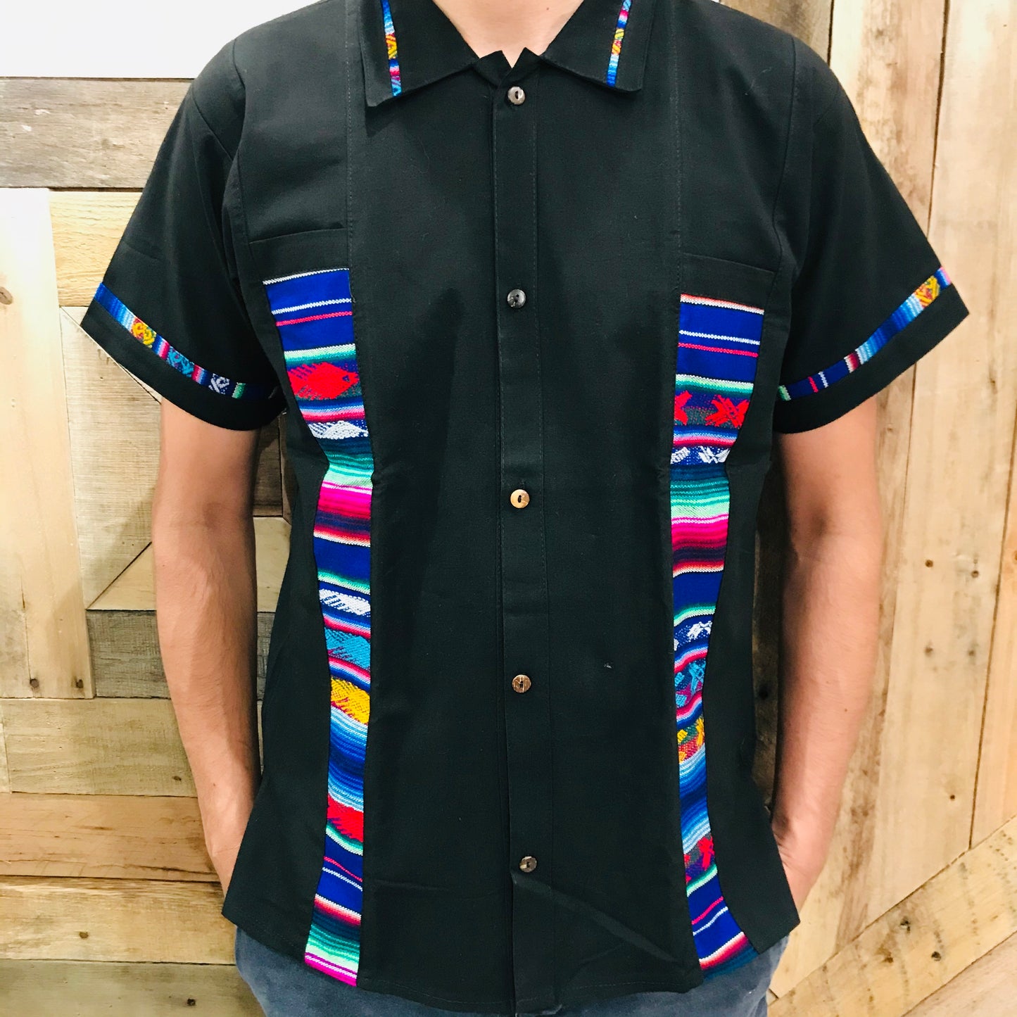 Men Coralillo Shirt- Double Lines