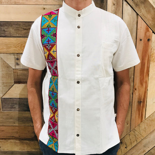 Cross Stitch Men Guayabera - Guayabera Manta