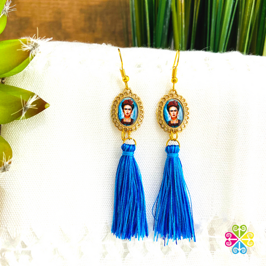 Small Frida Artisan Earrings