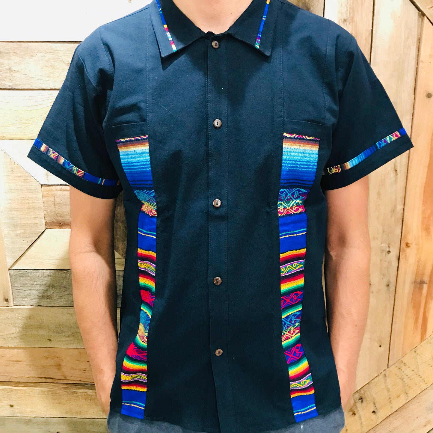 Men Coralillo Shirt- Double Lines