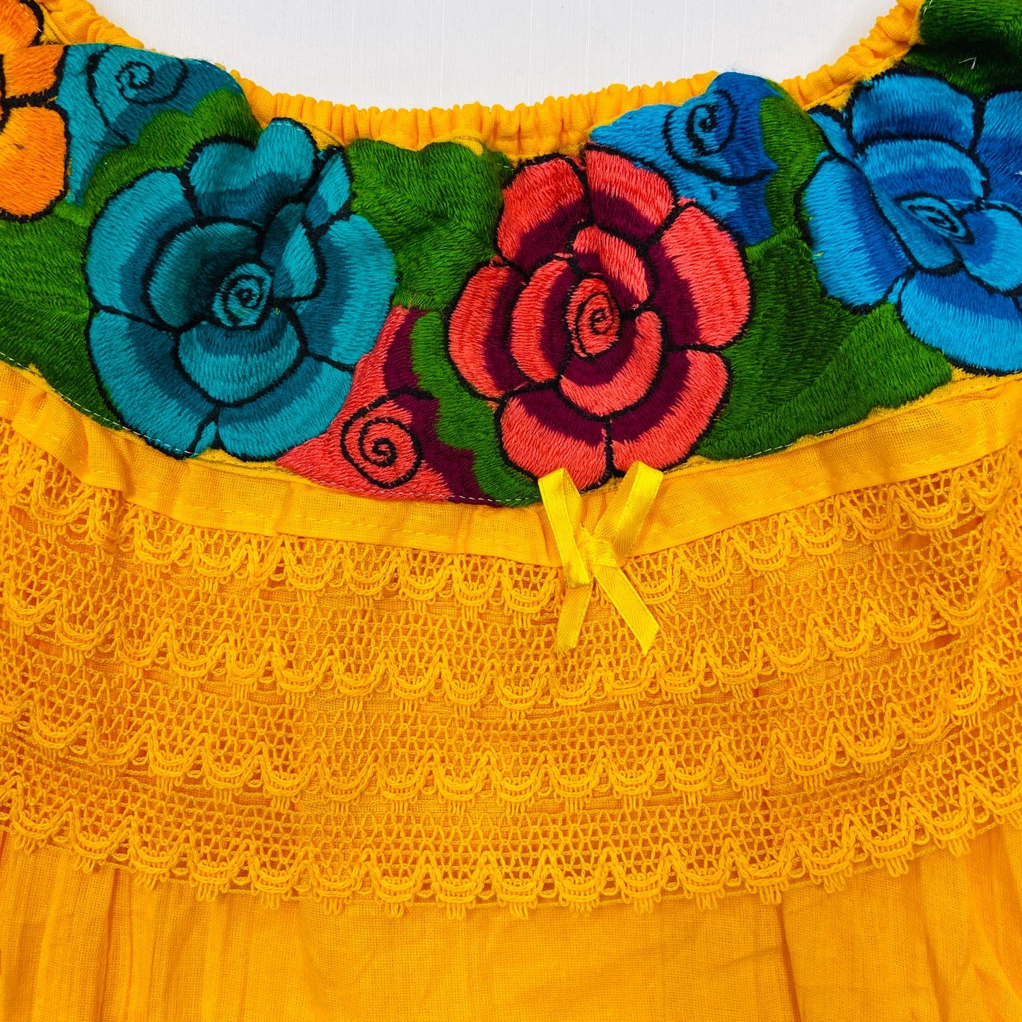 Chiapas Campesina Embroider Women Top