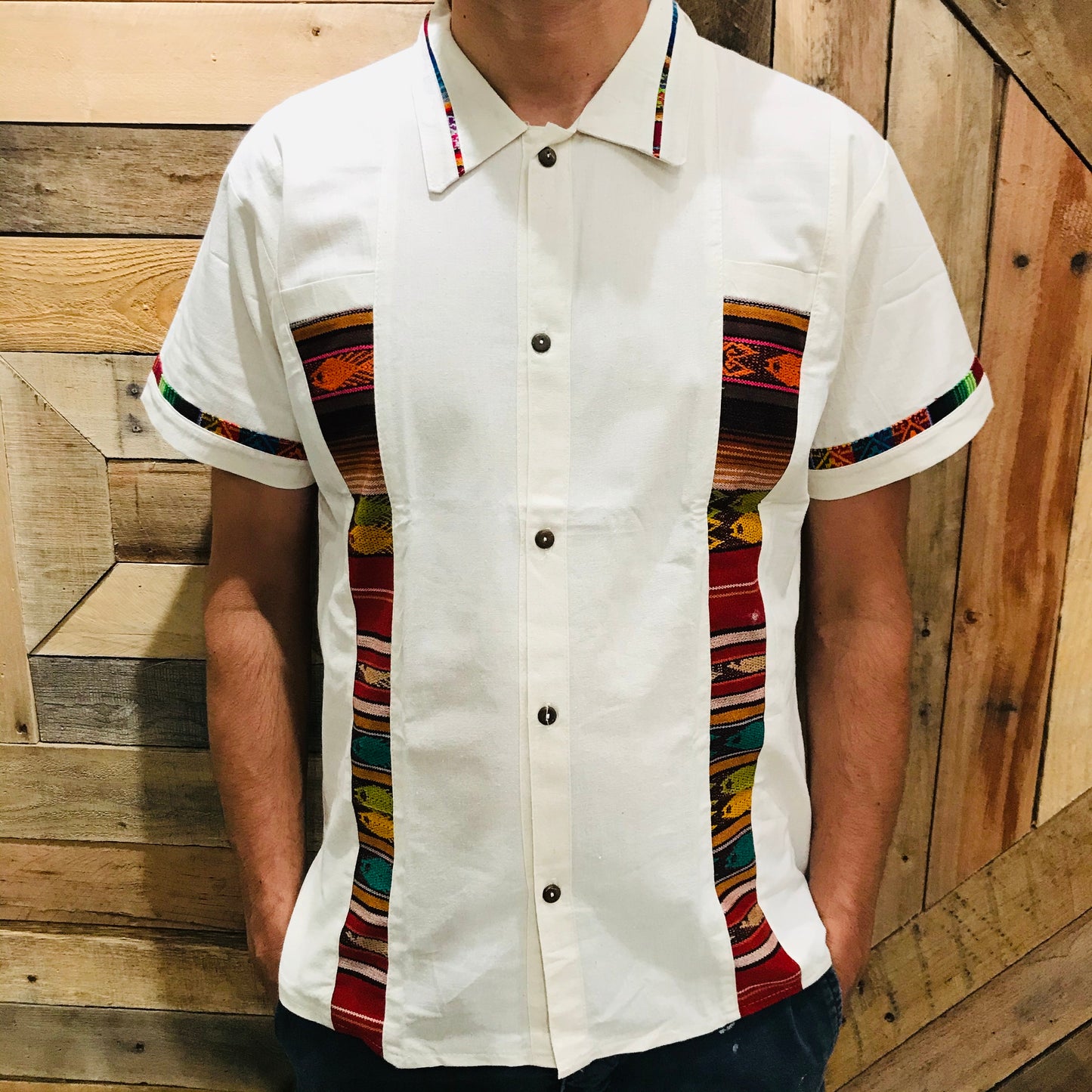 Men Coralillo Shirt- Double Lines