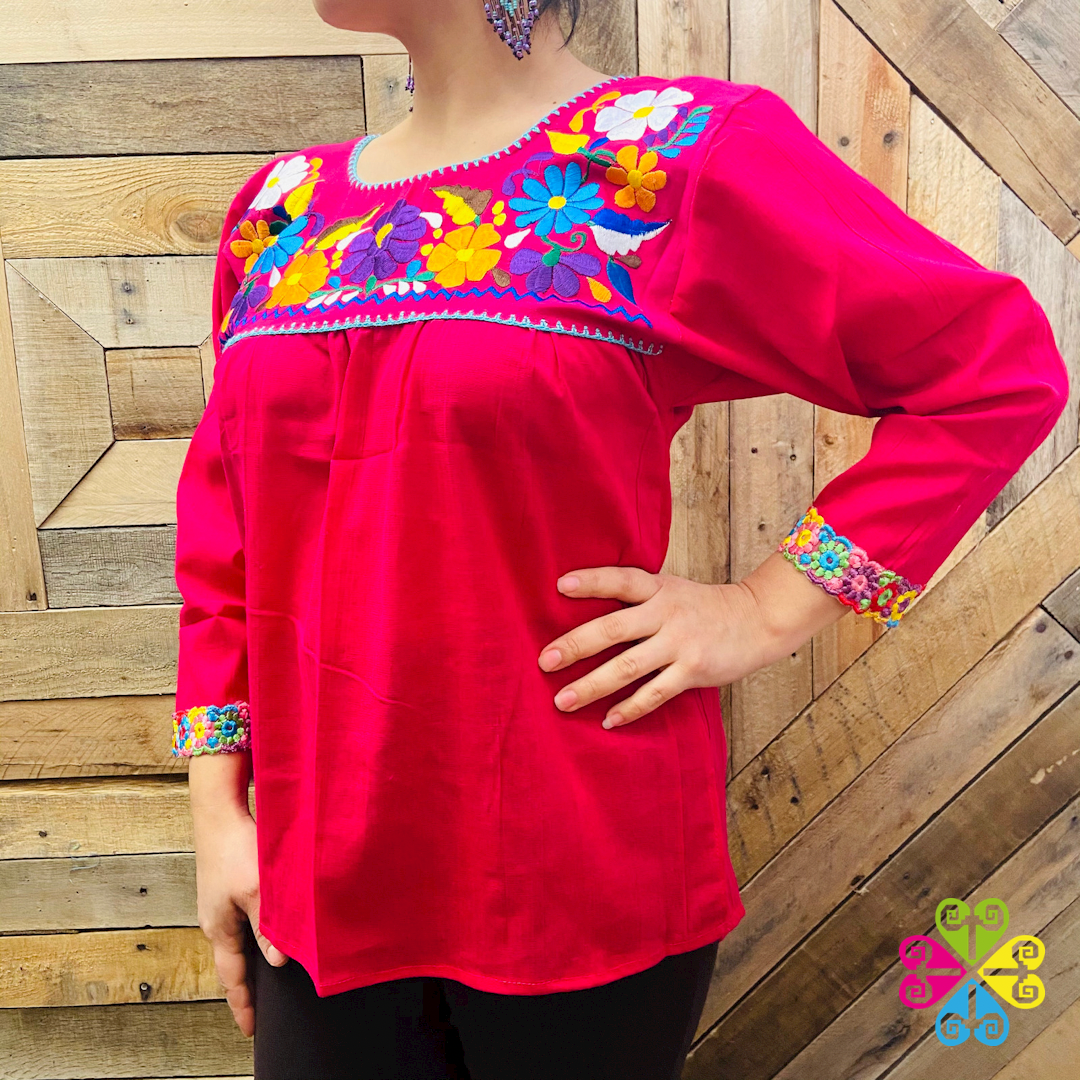 Tehuacan Top - 3/4 Sleeve